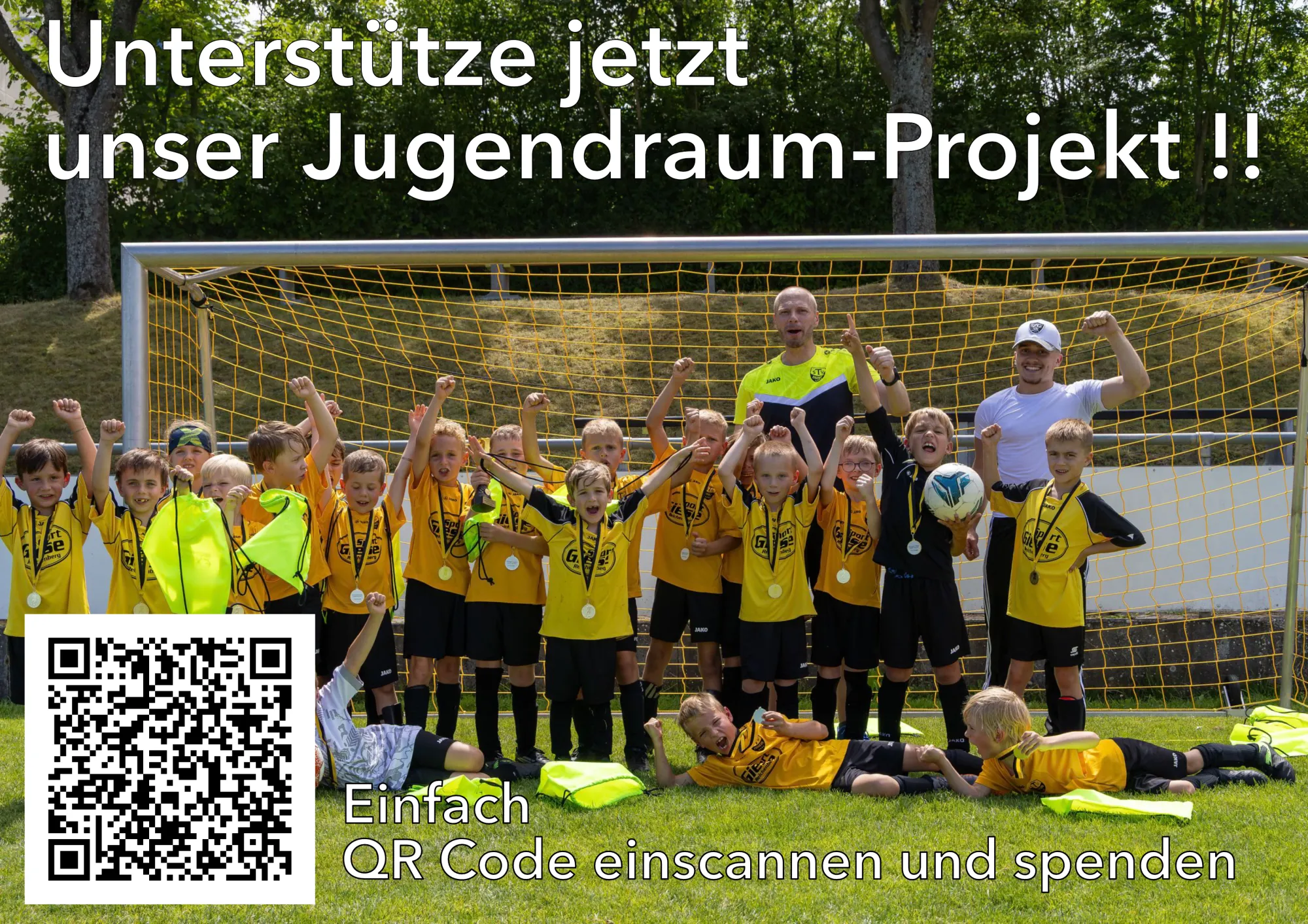 Spende für Jugendraumprojekt