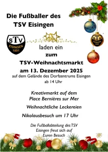 Weihnachtsmarkt TSV Eisingen