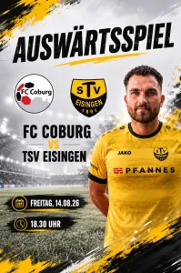 Auswärtsspiel beim FC Coburg